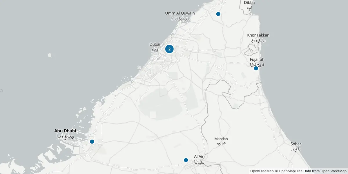 Mappa degli aeroporti