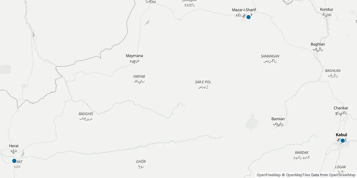 Mappa degli aeroporti