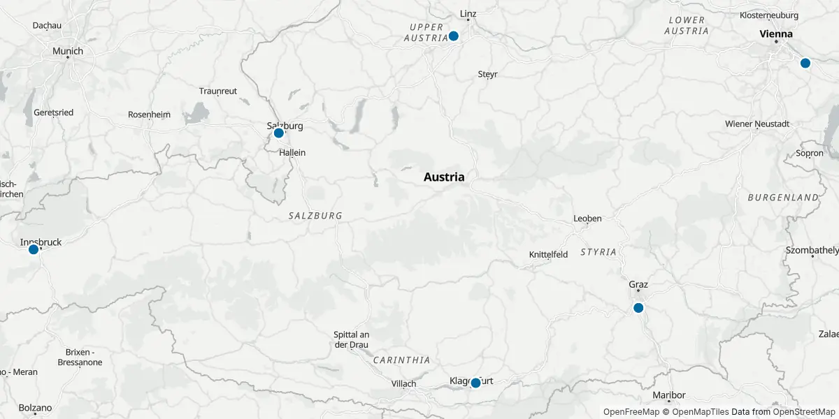 Mappa degli aeroporti