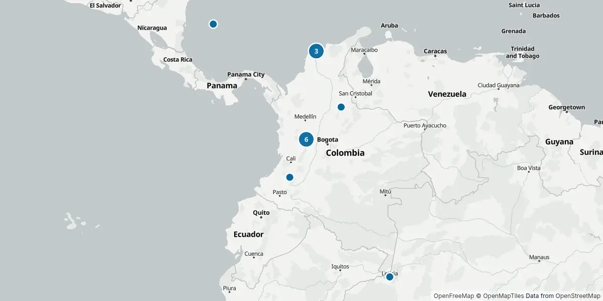 Mappa degli aeroporti
