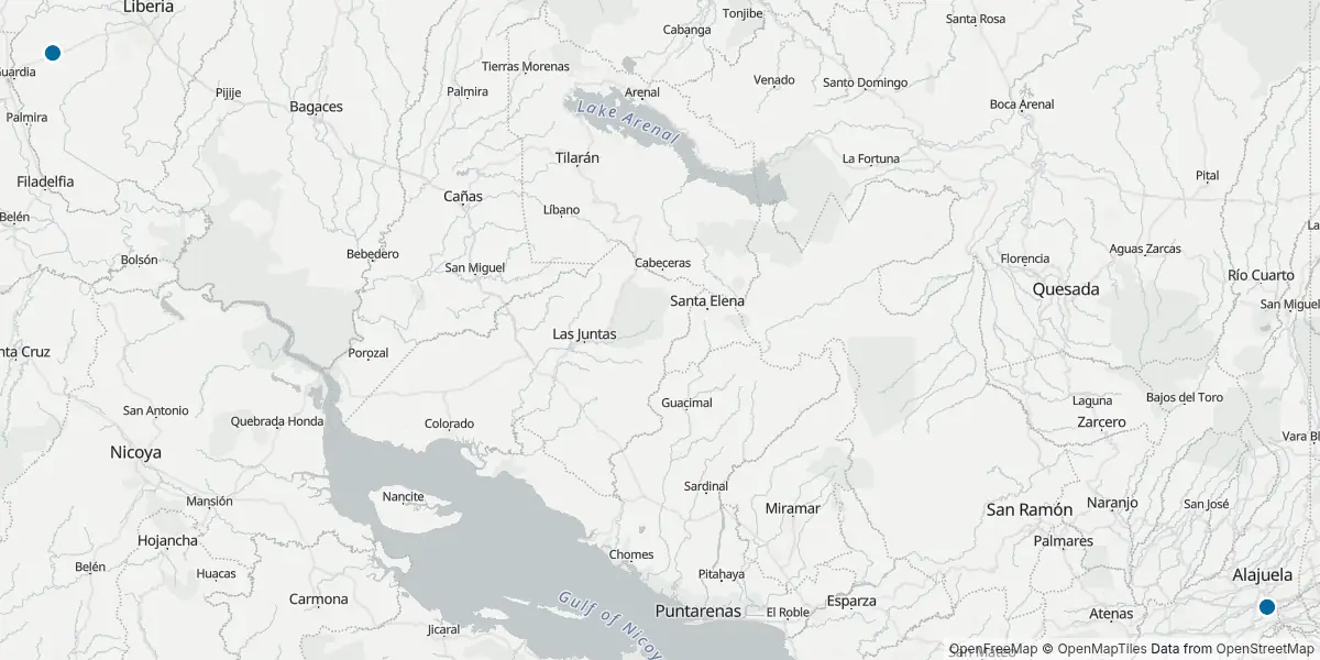 Mappa degli aeroporti