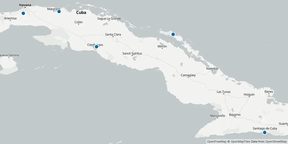 Mappa degli aeroporti