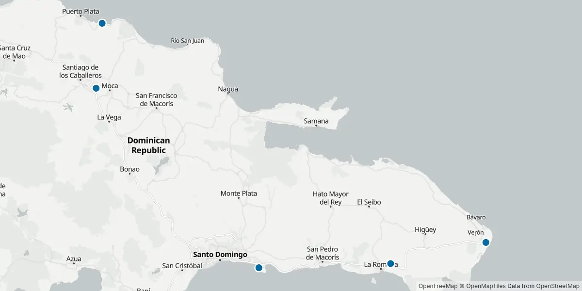 Mappa degli aeroporti