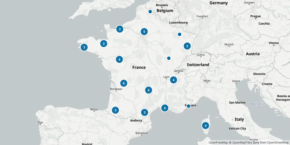 Mappa degli aeroporti