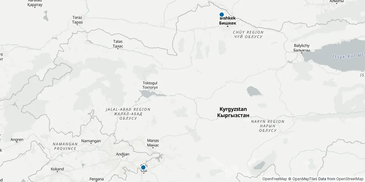 Mappa degli aeroporti