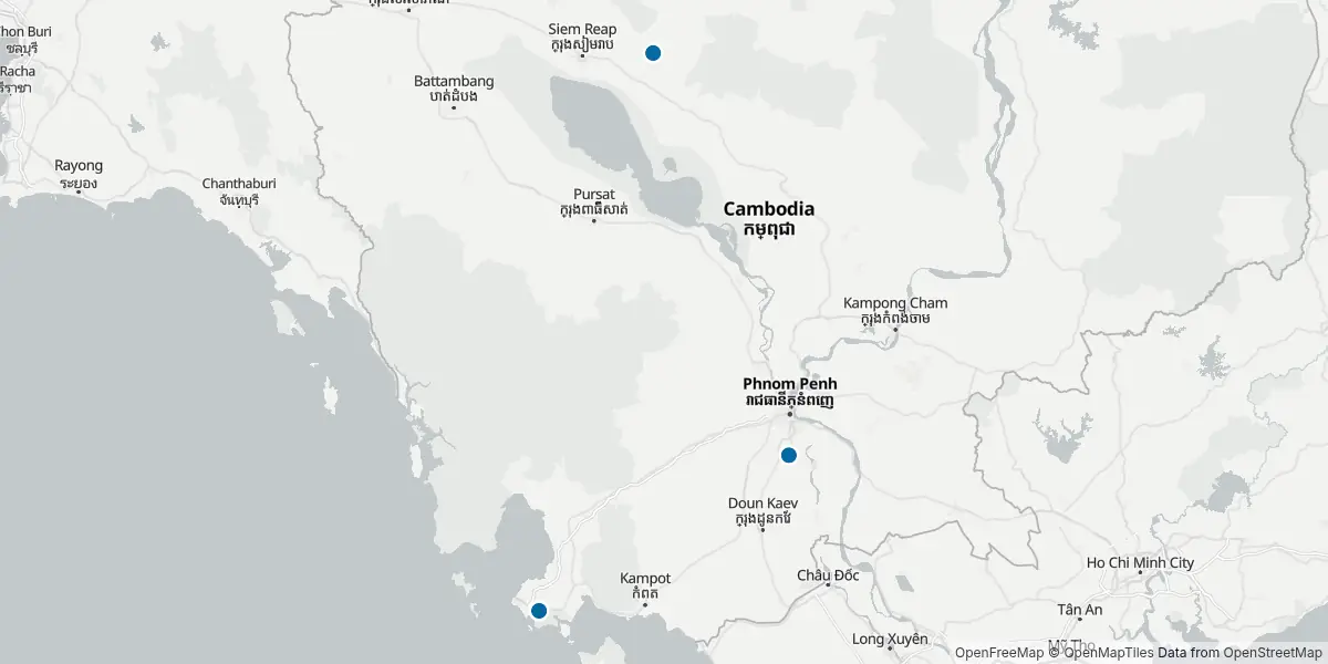 Mapa de aeroportos