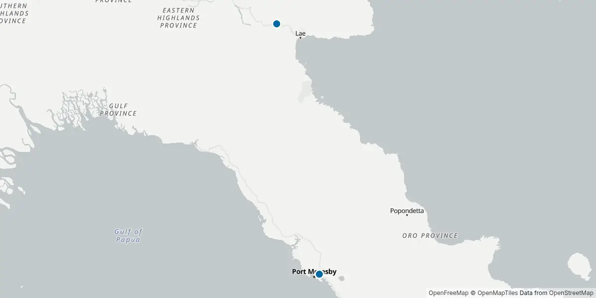 Mappa degli aeroporti