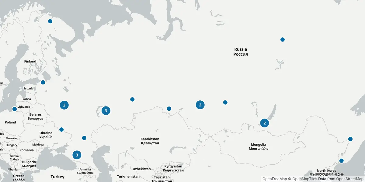 Mappa degli aeroporti