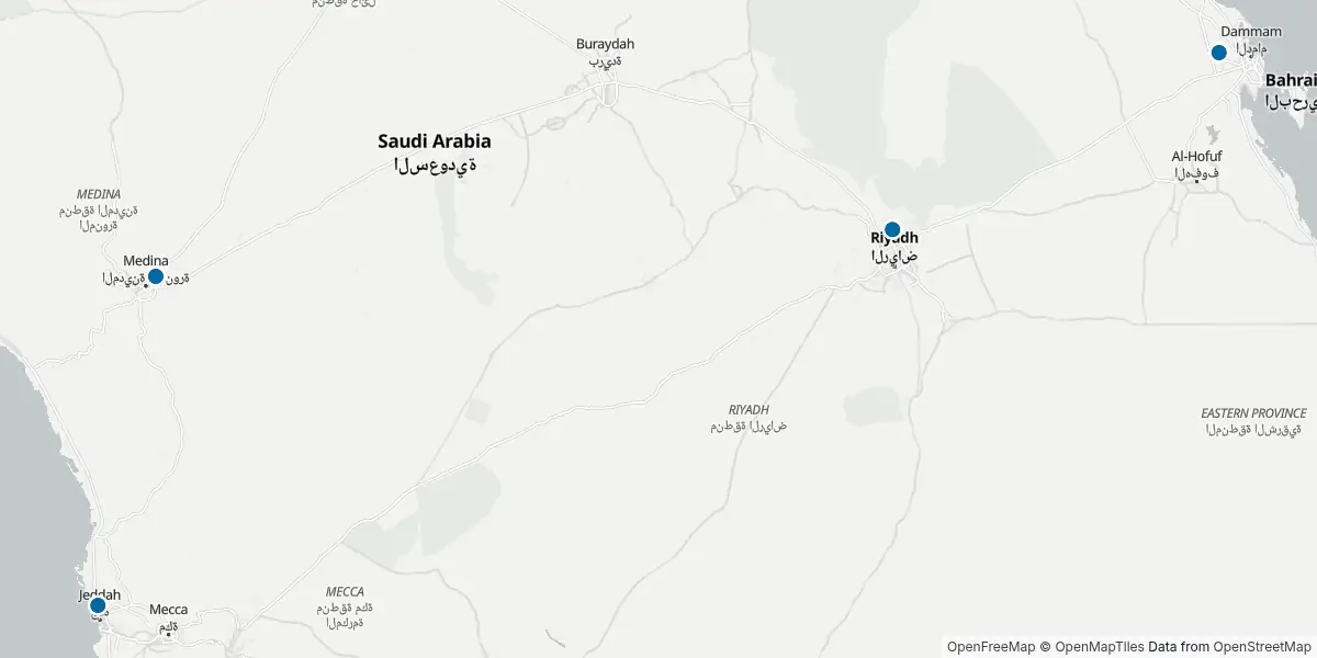 Mapa de aeroportos