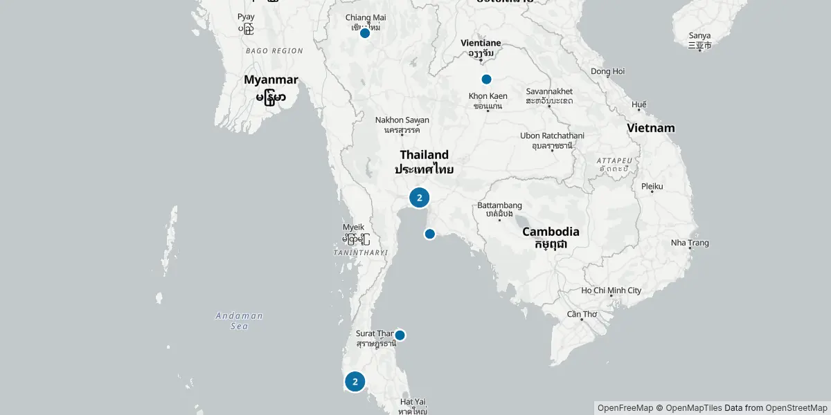 Mappa degli aeroporti