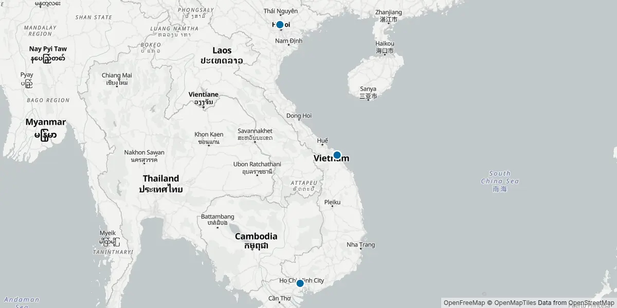 Mapa de aeroportos